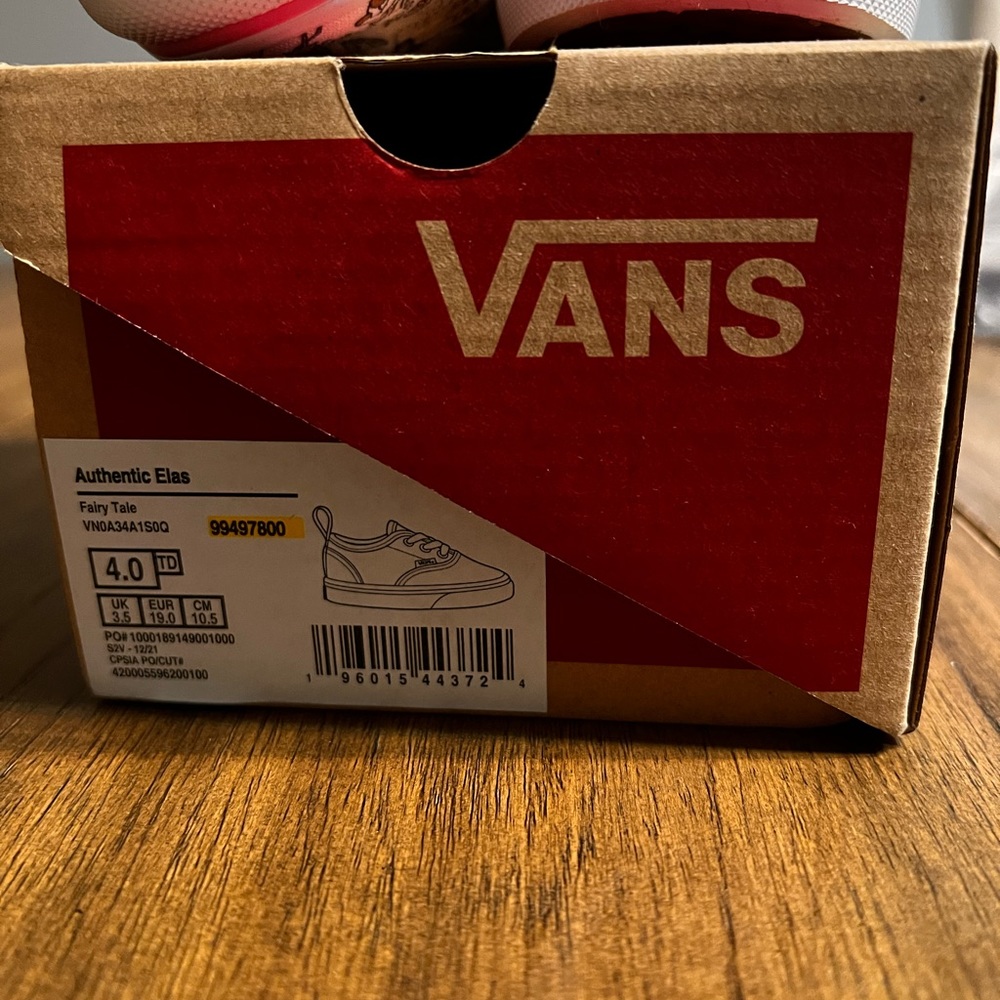 Infant girl Vans